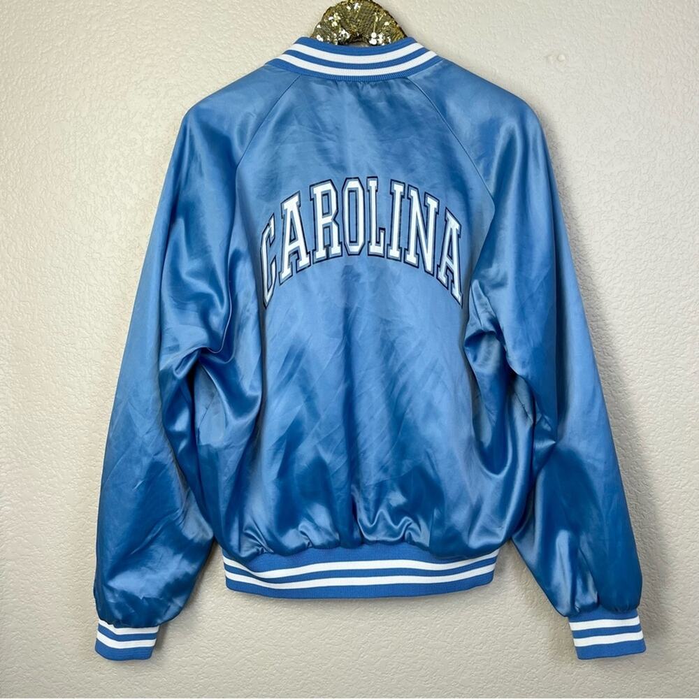 Chalk Line Apparel • Vintage North Carolina Satin Bomber Jacket